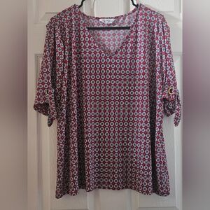 Liz Claiborne Short Sleeve Top